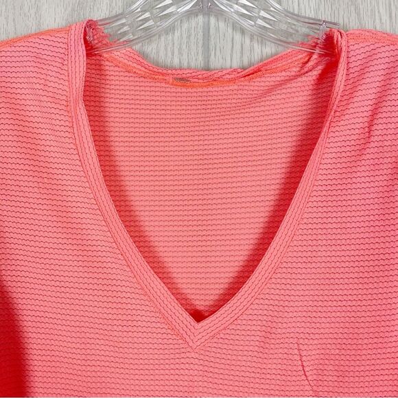 Lululemon | What The Sport Tee Mesh In Grapefruit Size 6 - Picture 7 of 8